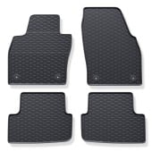 Gumové autokoberce Geyer & Hosaja pro Audi A1 (2018 ->) / Seat Arona (2017 ->), Seat Ibiza (2017 ->) / Volkswagen Polo (2017 ->), Volkswagen Taigo (2021 ->), Volkswagen T-Cross (2018 ->) / Škoda Fabia 4 (2021 ->)
