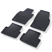 Gumové autokoberce Geyer & Hosaja pro Audi A1 (2018 ->) / Seat Arona (2017 ->), Seat Ibiza (2017 ->) / Volkswagen Polo (2017 ->), Volkswagen Taigo (2021 ->), Volkswagen T-Cross (2018 ->) / Škoda Fabia 4 (2021 ->)
