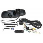 HD DVR kamera se záznamem a monitorem 4,3" ve zpětném zrcátku HV-043LA