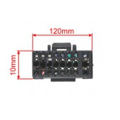 Alpine 16 pin - ISO konektor