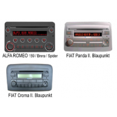 AUX vstup Fiat / Alfa Romeo / Lancia / Smart