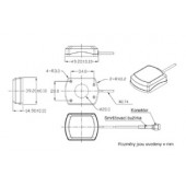 GPS anténa AGP-103 SMB