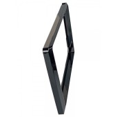 Redukce pro montáž 9" autorádia do 10" rámečku, lesklá černá