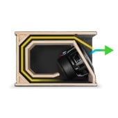 Subwoofer v boxu JL Audio HO110-W6v3