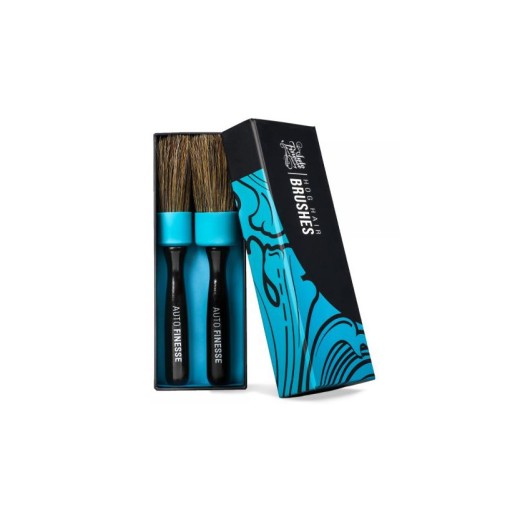 Sada štětců Auto Finesse Detailing Brushes Hog Hair