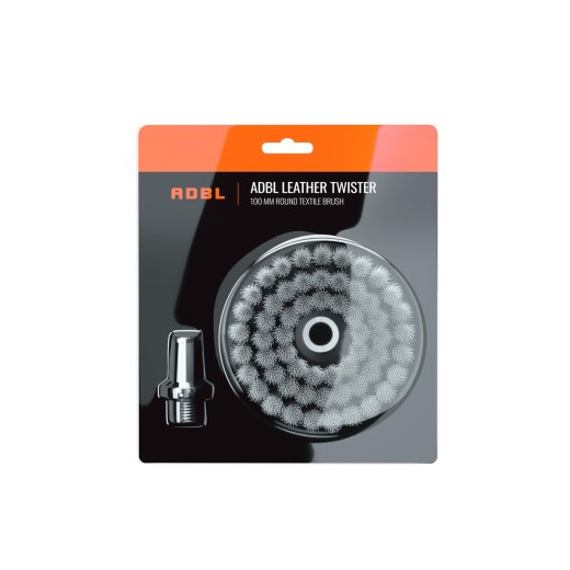 Kulatý kartáč na kůži ADBL Leather Twister 100 mm