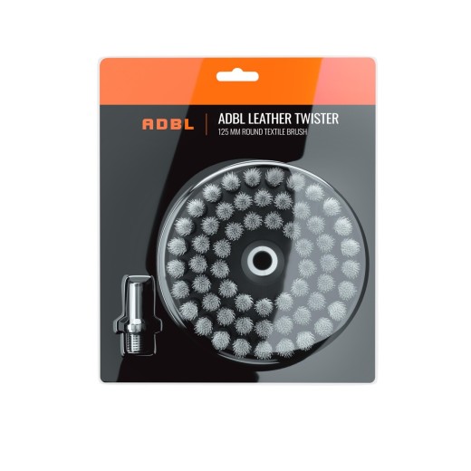 Kulatý kartáč na kůži ADBL Leather Twister 125 mm