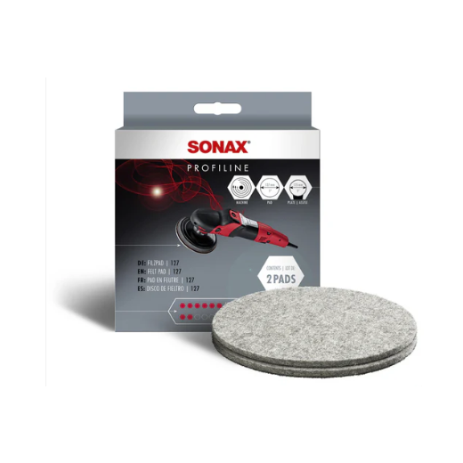Filcový kotouč na leštění skla Sonax Filz Pad 125