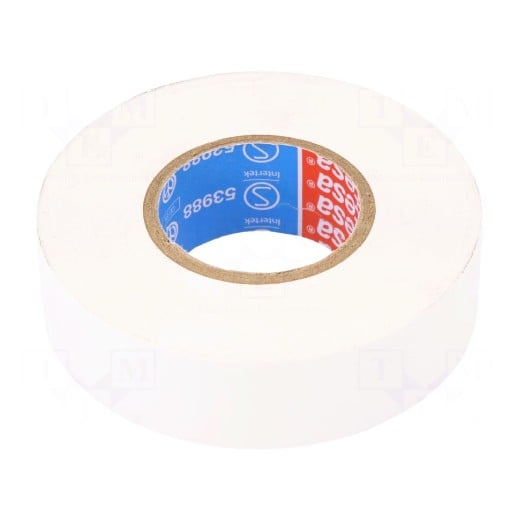 Izolační páska Tesa 53988 PVC 19/25 bílá