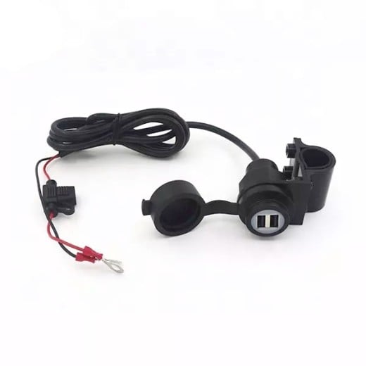 Nabíječka USB-A 2x s krytkou pro motocykly MY1118