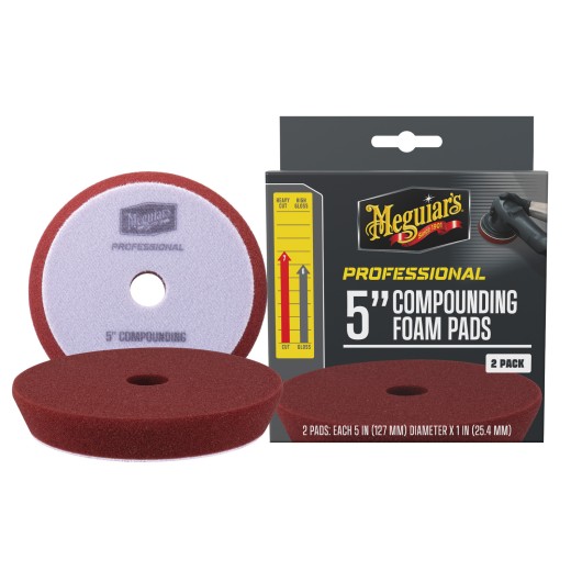 Pěnové korekční kotouče Meguiar's Professional Compound Foam Pad 5" (2 Pack)