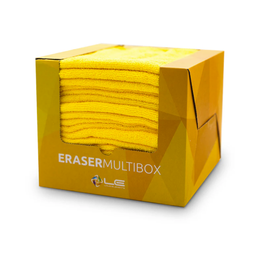Mikrovláknové utěrky Liquid Elements Microfiber Cloth Eraser Pack of 20 - 250 g/m² 40 x 40 cm