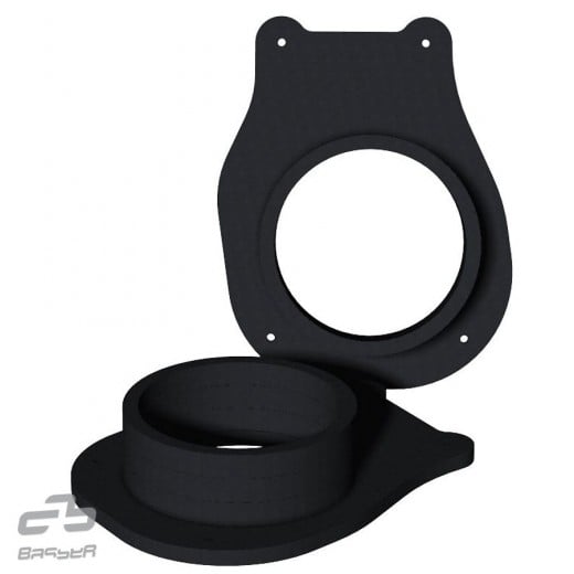 MDF redukce pod reproduktory pro Citroen C4 Picasso
