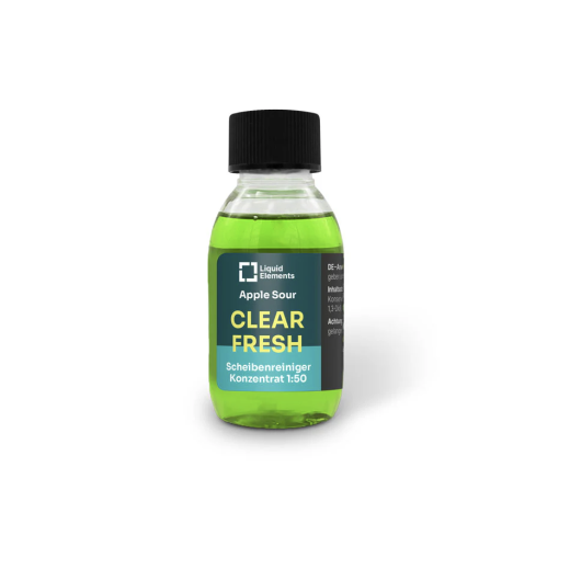 Vůně a čistič do ostřikovačů Liquid Elements Washing water concentrate "SMELLOW BOMB / CLEAR FRESH" - Apple Sour (100 ml)