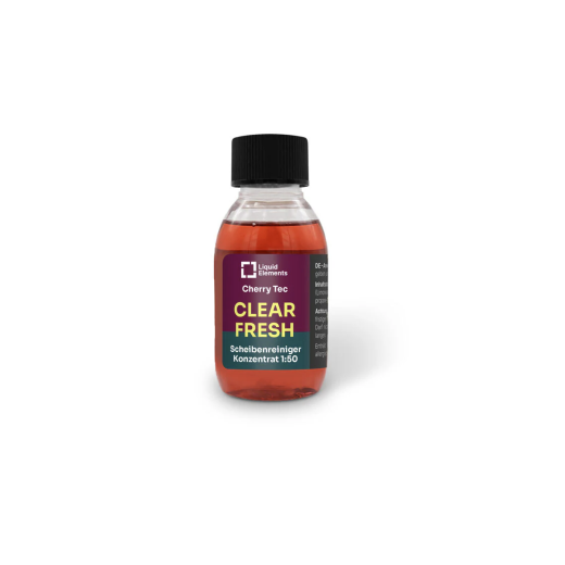 Vůně a čistič do ostřikovačů Liquid Elements Washing water concentrate "SMELLOW BOMB / CLEAR FRESH" - Cherry Tec (100 ml)