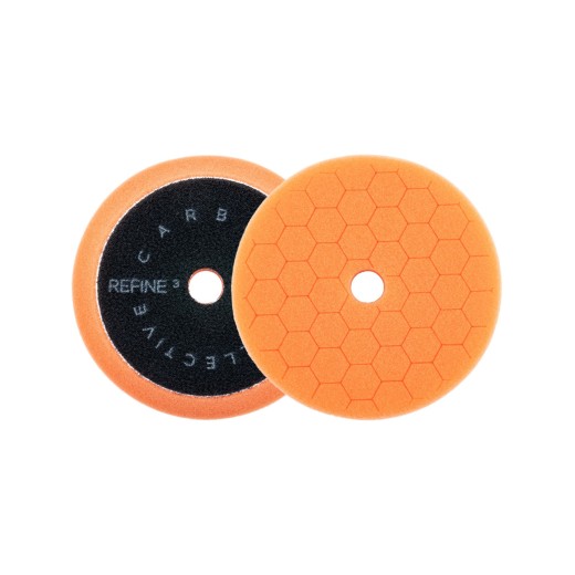 Lešticí kotouč 	Carbon Collective HEX Polishing Pad (Polishing 3 - Orange) - 3″ (80 mm)