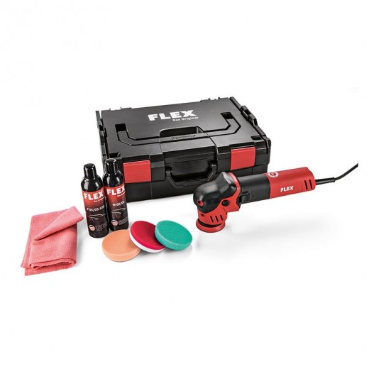 Excentrická leštička v sadě FLEX XFE 7-12 80 P-Set
