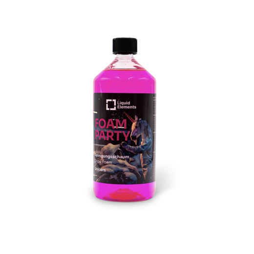 Aktivní pěna Liquid Elements Cleaning foam "FOAM PARTY" - Einhorn (1 l)