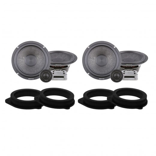 Reproduktory do Audi A4 B6 set č. 3