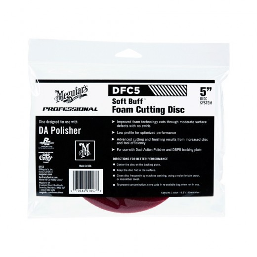 Lešticí kotouč Meguiar's Soft Buff Foam Cutting Disc 5"