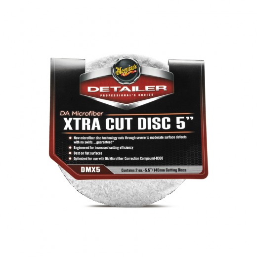 Extra abrazivní lešticí kotouč Meguiar's DA Microfiber Xtra Cut Disc 5"