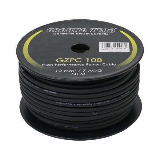 Napájecí kabel Ground Zero GZPC 10B (cena za 1 metr)