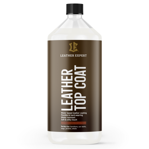 Polyuretanový lak na kůži Leather Expert - Leather Top Coat (1 l) - polomat