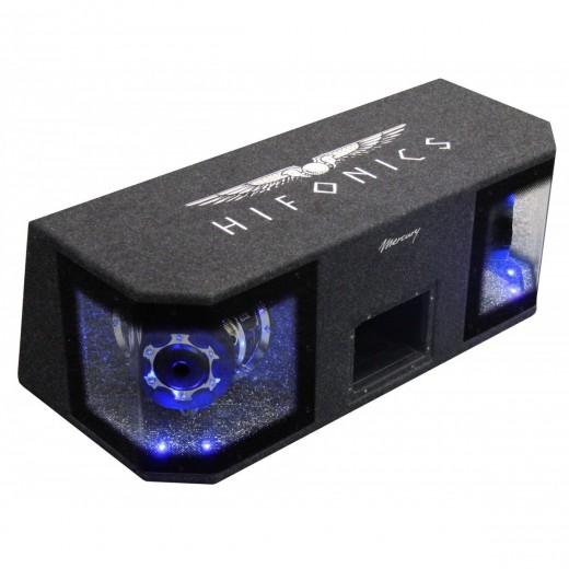 Dvojitý subwoofer v boxu Hifonics MR8DUAL