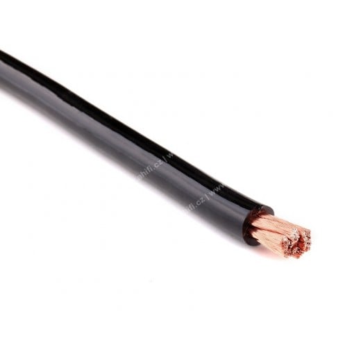 Černý napájecí kabel Gladen PP 50 Black