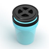 Víko Carbon Collective Gamma Seal Bucket Lid - Black
