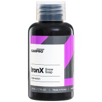 Autošampon odstraňující polétavou rez CarPro IronX Snow Soap (50 ml)