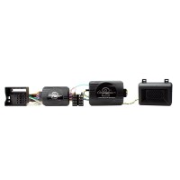 Adaptér ovládání tlačítek na volantu pro BMW s OEM parkovacími čidly a Mini Connects2 CTSBM009.2