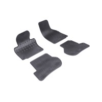 Gumové autokoberce Rigum pro Volkswagen Golf V (2003 -), Golf VI (2008 -), Jetta (2005 -), Scirocco (2008 -) / Seat Leon (2006 -) / Škoda Octavia 2 (2005 -)