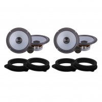 Reproduktory do Audi A4 B6 set č. 1